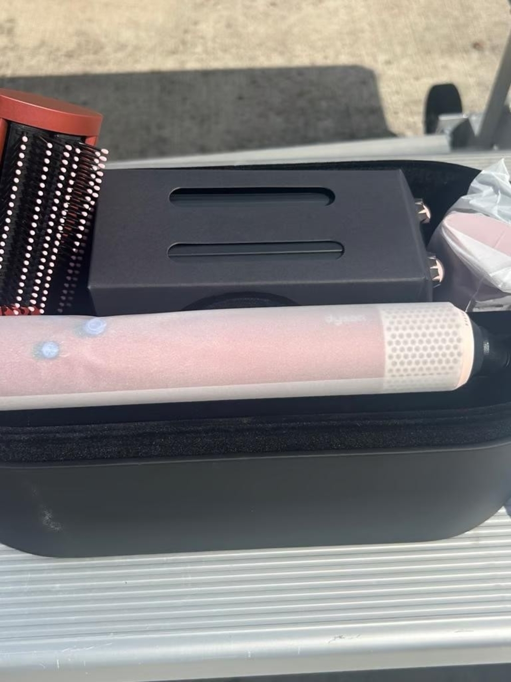 Dyson Airwrap Complete Long Special Edition In Strawberry Bronze/Blush Pink
